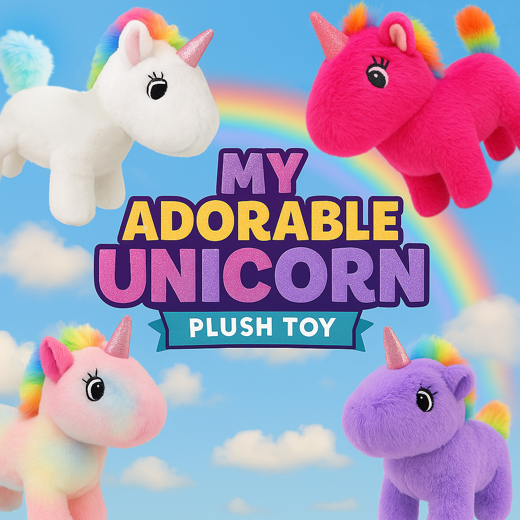 🦄Unicornia-🌈Adorable Unicorn Plush Toy - Your Fantasy Playmate
